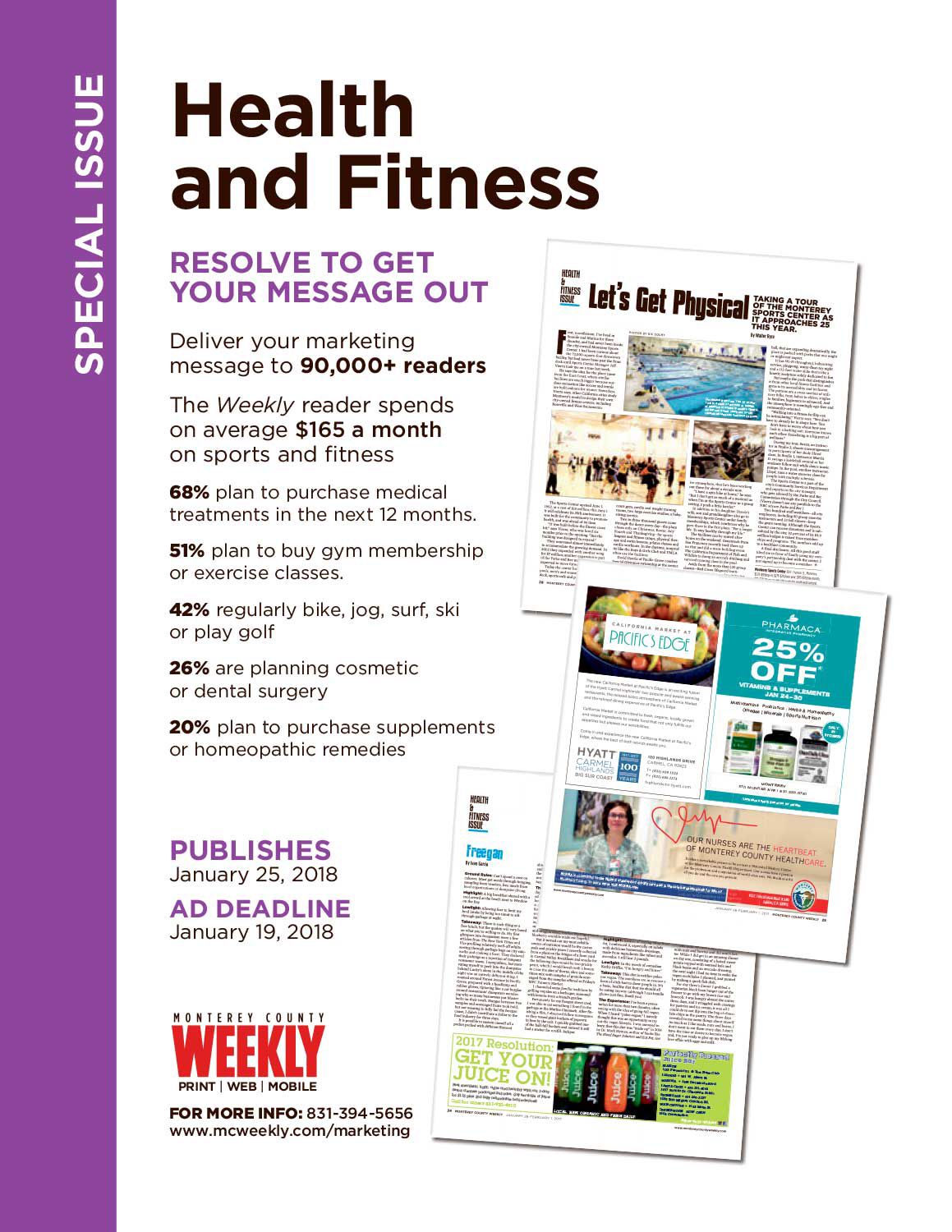 Health and Fitness flyer 2018